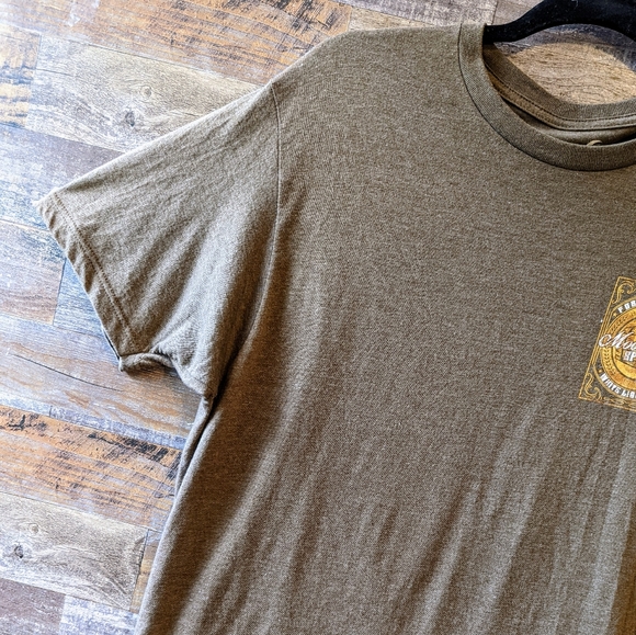 Moonshine Spirit by Brad Paisley Heathered Light Brown Tee - Picture 10 of 15